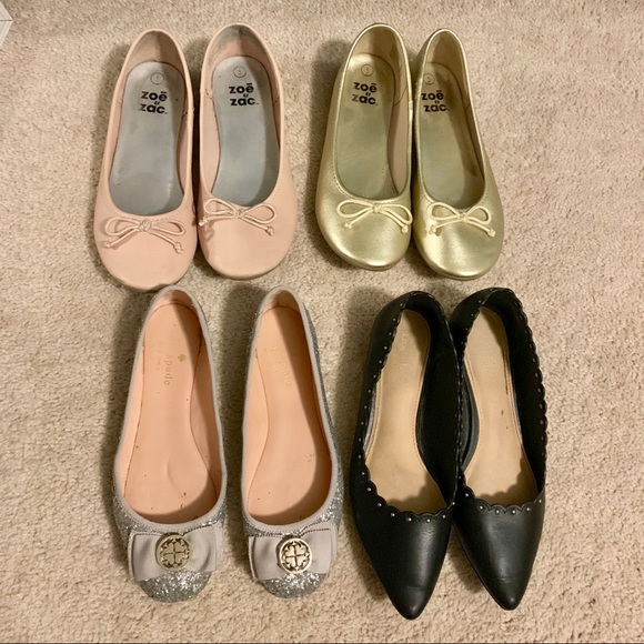 kate spade Shoes - Set of 4 flats; Kate spade, Zoe & Zac, Limelight